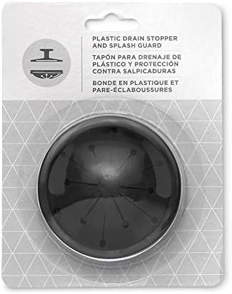 Waste King Legend Series 1 HP Continuous Feed Garbage Disposal with Power Cord - (L-8000) & 1025 EZ Mount Garbage Disposal Stopper and Splash Guard