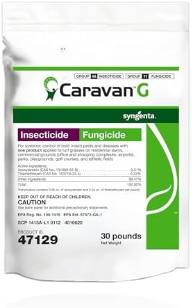 Syngenta Caravan G Insecticide Fungicide - 30-Pound Bag