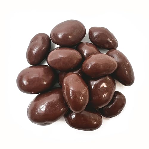 Yupik 60% Dark Chocolate Covered Almonds, 2.2 lb (35.2 oz), Kosher, Whole Nuts, Almonds Dipped in Chocolate, Crunchy & Smooth, Dark Chocolate Candy, Classic Sweet Snacks