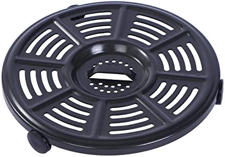 Air Fryer Replacement Crisper Plate For Ninja AF100 to AF150, Grill Pan for Ninja FD401 Foodi OP300 to OP500 Crisper Plate, Air fryer Accessories