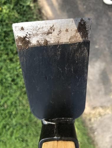 Edward Tools Hoe and Cultivator Hand Tiller - Carbon Steel Blade - Heavy Duty for loosening Soil