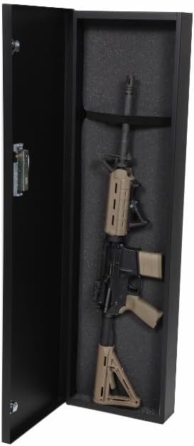 V-Line 31242-SA Quick Access Keyless Long Gun Safe (Black, 42", 16ga Steel, Simplex Mechanical Lock