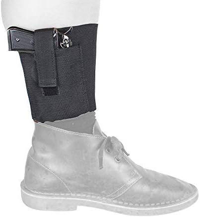 Ankle Holster for Concealed Carry Compatible with G42, 43, 36, 26, Ruger LCP, LC9,and Similar Guns
