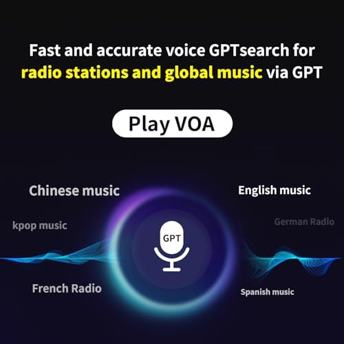 CHOYONG LC90 Multi-Band Smart Internet Radio, WiFi/4G, AM/FM/MW/SW Receiver | Global 40k+ Internet Radios best shortwave Receiver with SSB