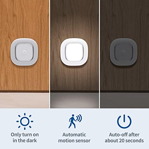 Motion Sensor LED Ceiling Light Battery Operated, Wireless 300LM Indoor