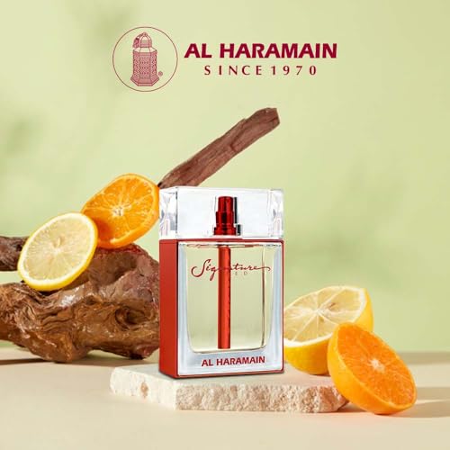 Al Haramain Signature Red Eau De Parfum Spray, 3,4 Ounce (Unisex)