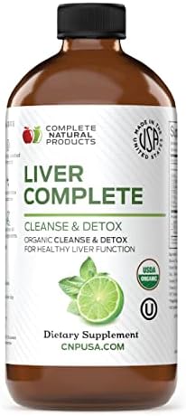 CNP | Liver Complete Liquid 8oz - Milk Thistle Chanca Piedra Detox Aid | Organic liver cleanse liquid with milk thistle, dandelion and chanca piedra for detox support and easy absorbing herbal aid