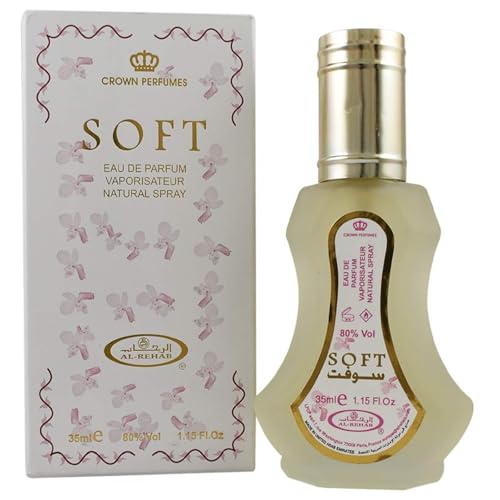 Al Rehab Soft Eau de Parfum Spray for Women, 1.18 Ounce / 35ml