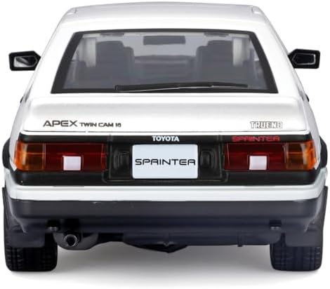 Maisto 1:24 SE Toyota Sprinter Trueno AE86, Matte Black