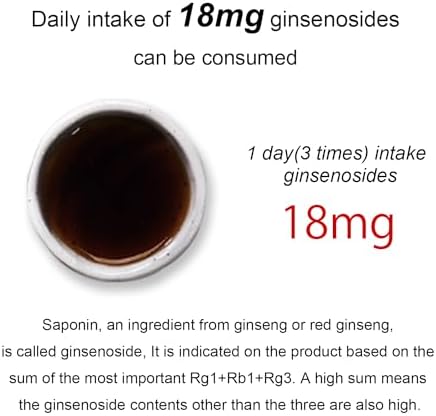 Pocheon 240g(8.5oz), 100% Pure Korean 6Years Root Panax Red Ginseng Extract Royal, 70% Solid State, Saponin, Natural Immune Support