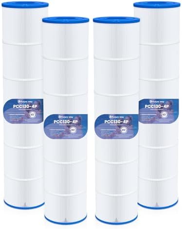 Future Way CCP520 Pool Filter Cartridges Replacement for Pentair Clean & Clear Plus 520, Replace Pleatco PCC130, Compatible with Pentair R173578