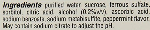 Ferrous Sulfate Iron 15mg/ml Supplement Drops 50ml Bottle -Pack of 3-