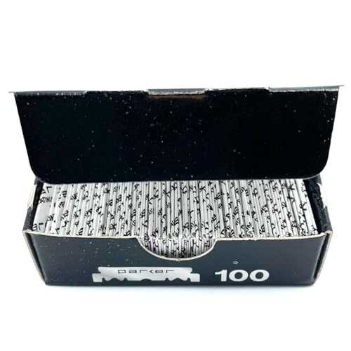 Parker 100 Platinum Single Edge Razor Blades for Barber Straight Razors