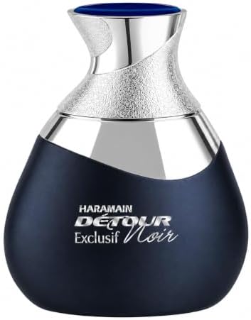 Al Haramain Detour Noir Eau de Perfume Spray for Unisex, 3.33 Ounce