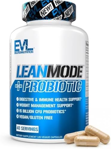 EVL LeanMode Weight Loss Support Capsules - For Men & Women - 50 Servings | Features Green Coffee Bean Extract, CLA and Garcinia Cambogia to support metabolism and appetite control