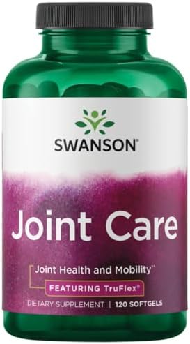 Swanson Joint Care, Featuring Truflex, 120 Softgels | Promotes Flexibility and Fluid Movement, Maintains Healthy Connective Tissue