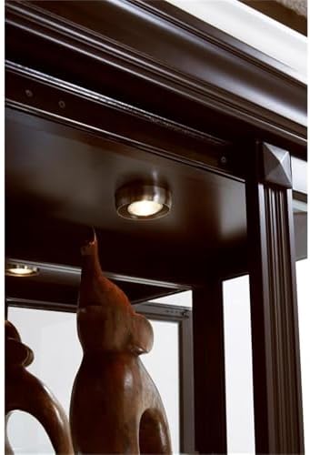 Pulaski Curio, 29 by 20 by 80-Inch, Dark Cherry Brown