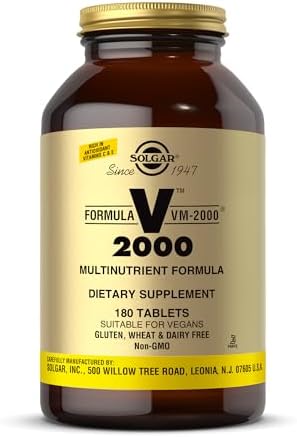 Solgar, Formula Vm 2000 Multinutrient System, 180 Count