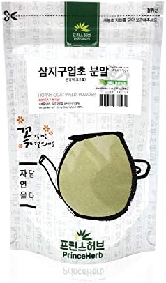 [Medicinal Korean Herbal Powder] 100% Natural Horny Goat Weed (Barrenwort/Epipmedium) Powder/삼지구엽 가루 (4 oz)