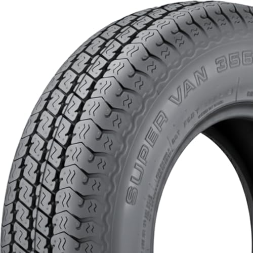 Yokohama Y356 all_ Season Radial Tire-LT195/75R14 99H | Commercial Highway Summer Traction 99/96N Rated D (8 Ply) Radial Construction Black Sidewall