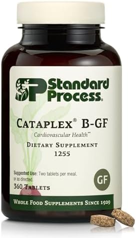 Standard Process Cataplex B-GF - Supports Nervous System Health - B Vitamins for Energy & Heart Support - Aids Energy During Physical Activity