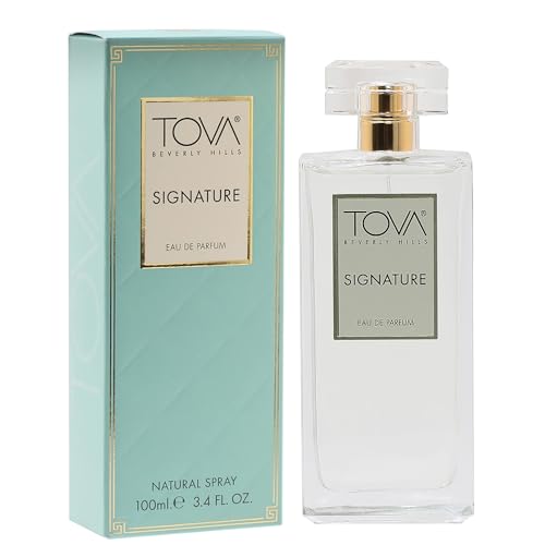 Tova Signature Eau de Parfum – Classic Bergamot Jasmine Lavender Perfume for Women – Timeless Scent – USA-Made & Cruelty-Free – 3.4 fl oz