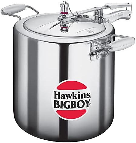 Hawkins Bigboy Aluminum Pressure Cooker, 14 Litres