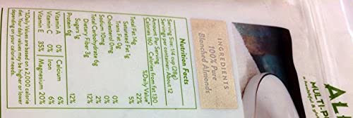 Pereg Blanched Almond Flour - Gluten Free, Keto Friendly, Finely Sifted - Wheat Free Flour, Multi-Purpose Flour & All Purpose Flour Alternative