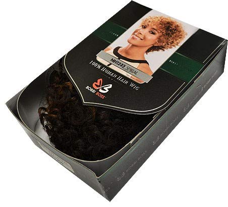 BOBBI BOSS 100% Human Hair Wig MH1235 SPIRAL (1B)