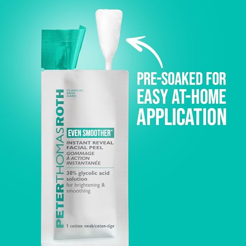 Peter Thomas Roth | Even Smoother™ Instant Reveal Facial Peel | Exfoliator with Glycolic Acid for Brightening