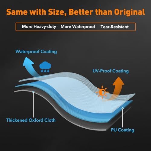 Grill Cover fits for Coleman Roadtrip LX/LXX/LXE/285 and Smoke Hollow 205