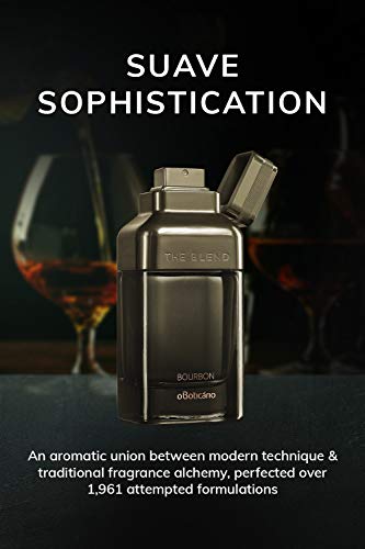 O Boticário The Blend Bourbon Eau de Toilette | Long-Lasting Fragrance Cologne for Men, Vanilla Sandalwood, 3.4 Ounce