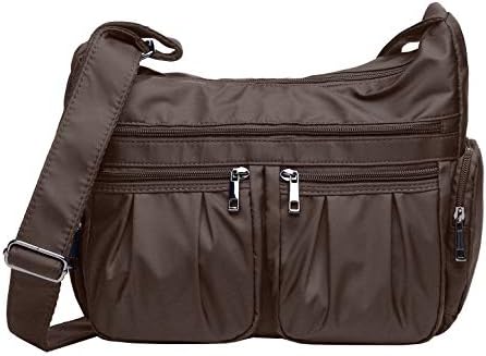 VOLGANIK ROCK Crossbody Purses for Women Shoulder Handbags Lightweight Waterproof Nylon Travel Bag Ladies Pocketbooks