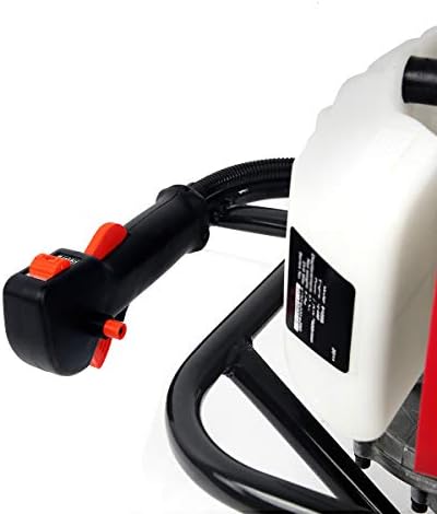 XtremepowerUS 2.5HP Post Hole Digger 63cc Gas-Powered 2-Stroke Auger Digging Drill Shaft Size 3/4" (Machine Only)