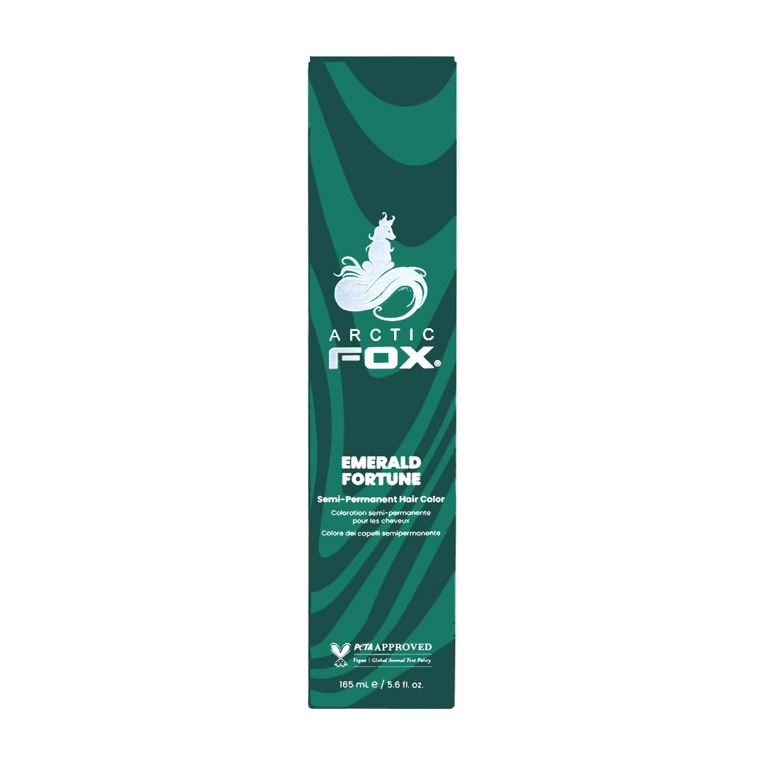 ARCTIC FOX Virgin Pink Semi-Permanent Hair Color - Vegan - 4 fl oz | Vivid and Vibrant, Cruelty Free, Ammonia Free, Peroxide Free, , Cream Formula