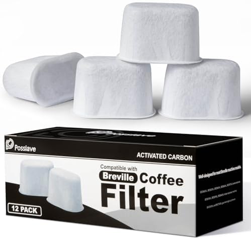 Possiave 12-Pack Water Filters Compatible with Breville BWF100 Machines