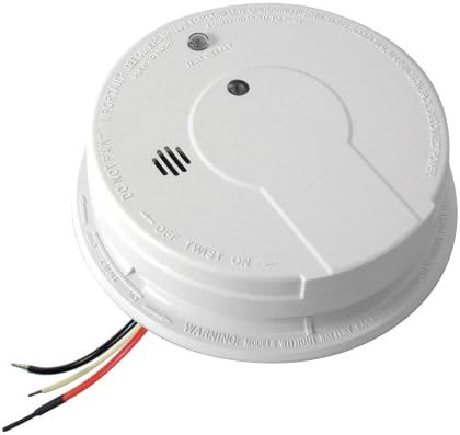 Kidde AC Hardwired Interconnect Smoke Detector Alarm with Hush | Model I12040