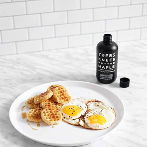 Trees Knees Spicy Maple Syrup, 11.5oz Grade A Organic Maple Syrup | Grade A Organic Maple Syrup - Habanero Infused - Made in the USA - Chicken, Bacon, Waffles & Breakfast Sandwiches