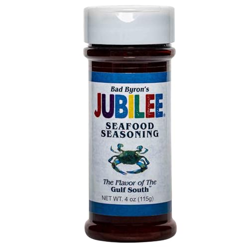 Bad Byron’s Jubilee® Seafood Seasoning – 4 oz | Bold Gulf Coast Flavor | Perfect for Shrimp, Fish, Crab & More | All-Purpose Cajun-Style Blend