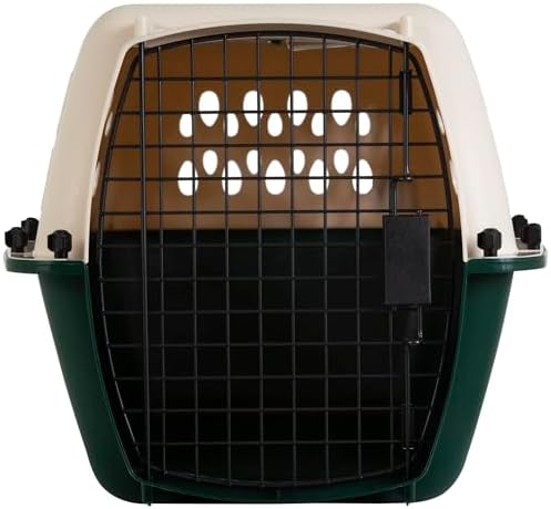Petmate Ruffmaxx Camouflage Dog Kennel Pet Carrier & Crate 40" (70-90 Lb), Outdoor and Indoor for Large, Medium, and Small Dogs - Made from Recycled Material w/ 360-Degree Ventilation, Made in USA
