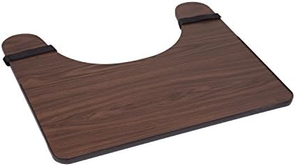 DMI Wood Wheelchair Lap Tray, Wheelchair Tray, Removable Wheelchair Tray Table, Wheelchair Table Tray for Seniors, Hardwood, 1 Count