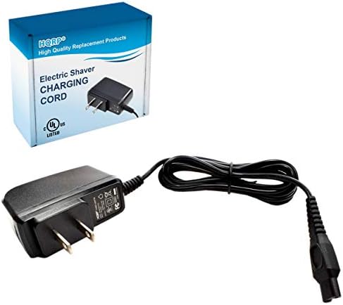 HQRP AC Adapter/Power Cord Compatible with Philips Norelco 5100 5200 Series S5210 S5290 7825XL 7845XL 7864XL 7865XL 7866XL 7867XL QP6510 QP6520