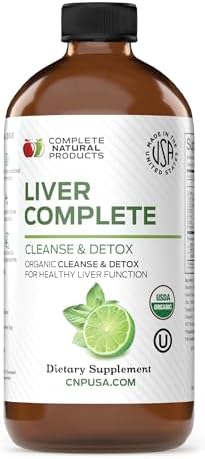 CNP | Liver Complete Liquid 8oz - Milk Thistle Chanca Piedra Detox Aid | Organic liver cleanse liquid with milk thistle, dandelion and chanca piedra for detox support and easy absorbing herbal aid