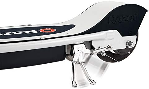 Razor E200 Electric Scooter for Kids Ages 13+ - 8" Pneumatic Tires, 200-Watt Motor, Up to 12 mph and 40 min of Ride Time, for Riders up to 154 lbs