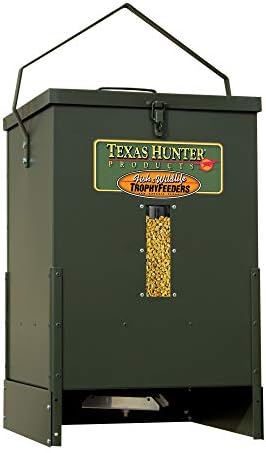 Texas Hunter 100lb. Capacity Hanging Wildlife Feeder - Model HF100W