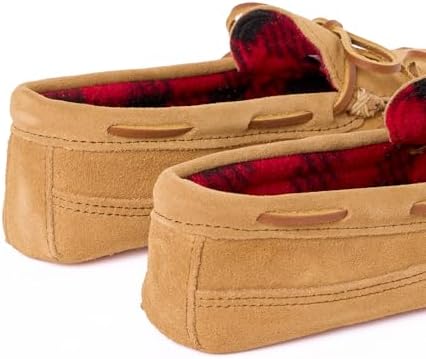 Minnetonka Men's Double Bottom Fleece Slipper