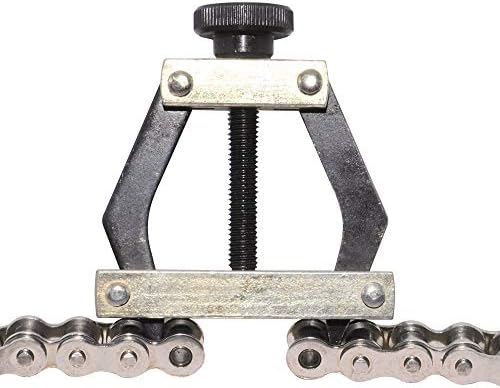 Aobbmok Roller Chain Tools Kit #25-60 Holder Puller&Breaker Cutter for Bicycle,Motorcycle Chains (Carbon Steel)