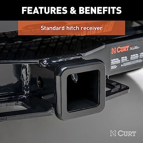 CURT 13415 Class 3 Trailer Hitch, 2-Inch Receiver