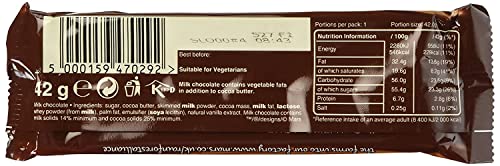 Galaxy Smooth Milk Chocolate 42g (Pack of 4)