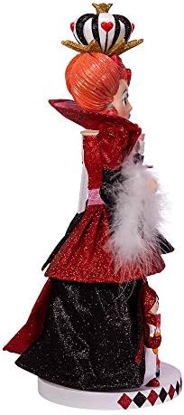 Kurt S. Adler 17.5-Inch Hollywood Queen of Hearts Nutcracker
